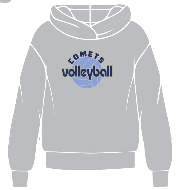 2025 CHS Volleyball GREY Hoodie