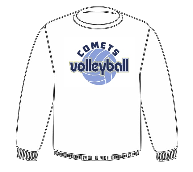 2025 CHS WHITE Volleyball WHITE Crew