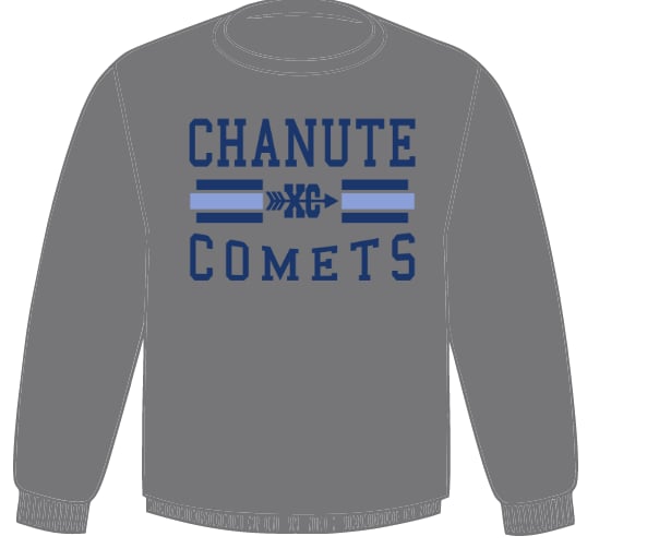 2025 CMS Cross Country GRAPHITE GREY Crew