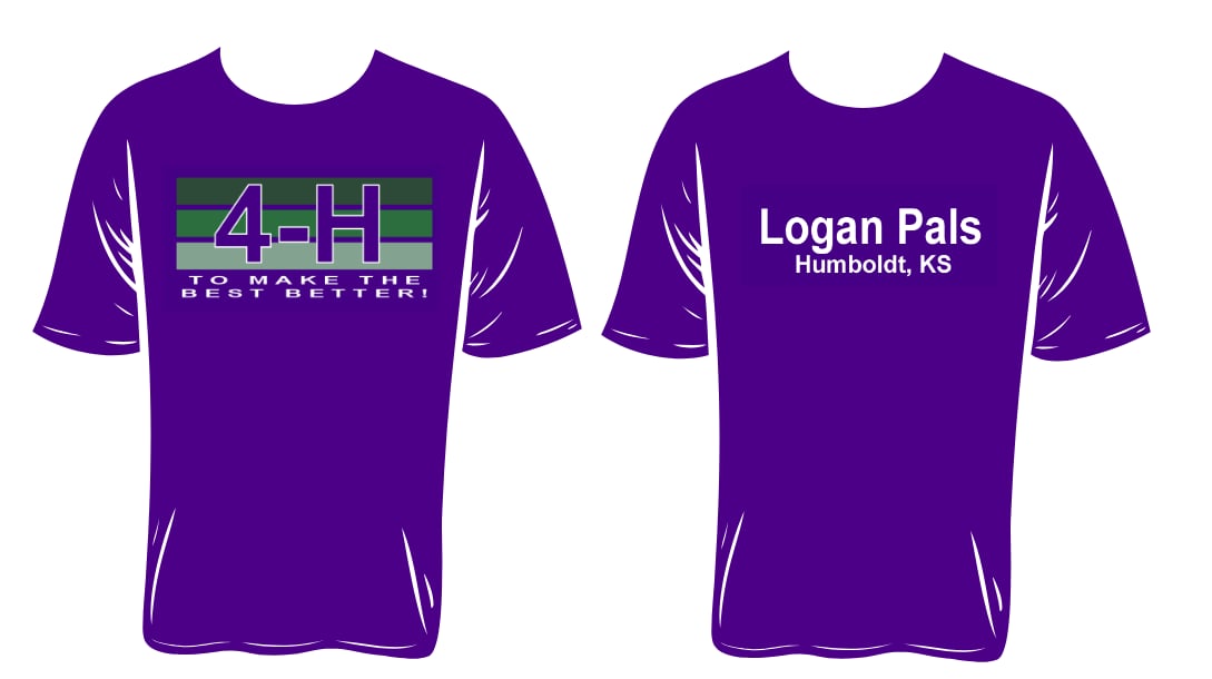 *4-H LOGAN PALS-PURPLE