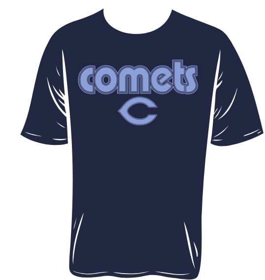 2025 COMETS T-Shirt 50/50