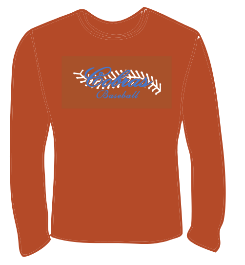 * RED COBRAS Baseball 2025-LONG SLEEVE Order by APRIL 9th