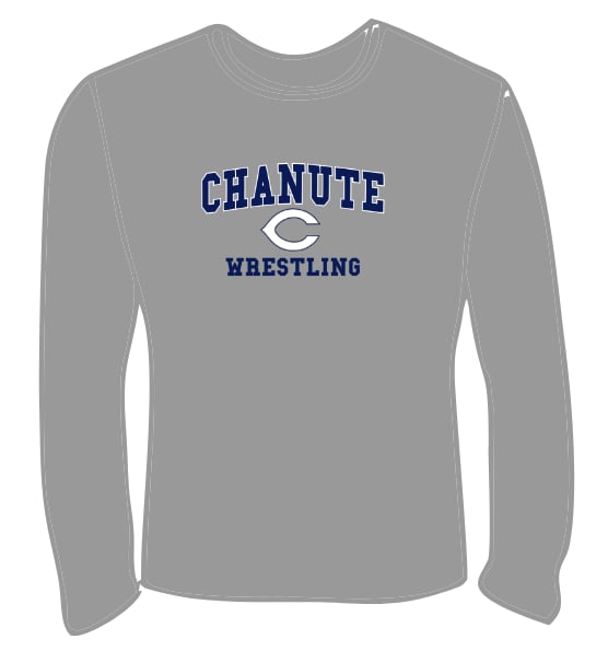 Chanute Wrestling Long Sleeve