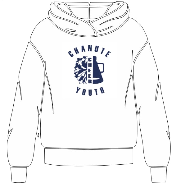2025 CHANUTE YOUTH CHEER Hoodie