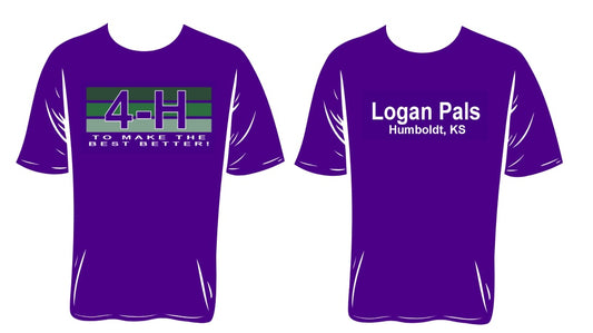 *4-H LOGAN PALS-PURPLE