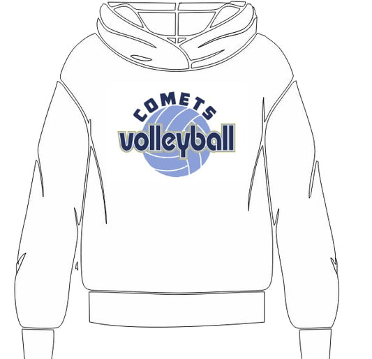 2025 CHS  Volleyball WHITE Hoodie