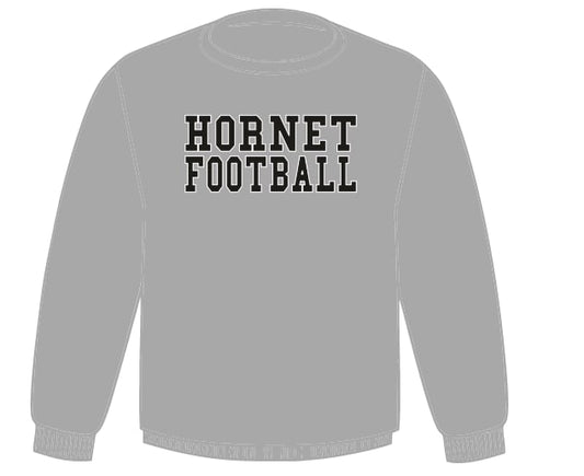 HORNET FOOTBALL ATHLETIC GREY CREW Due by August 22nd