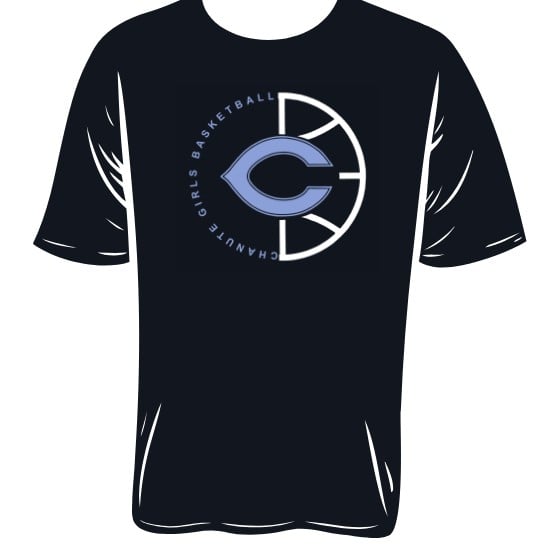 2025 CHS GIRL BASKEBALL BLACK 50/50