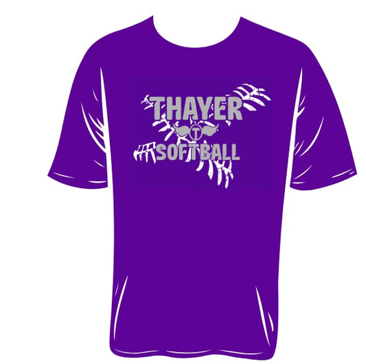 Thayer Softball 50/50 T-Shirt