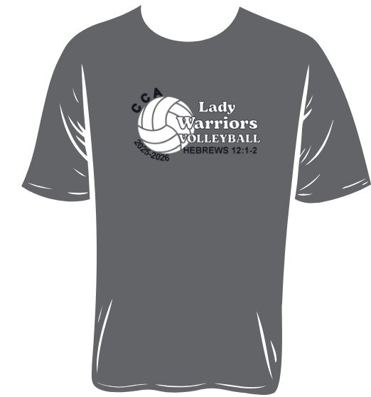 CCA VOLLEYBALL 50/50 T SHIRT