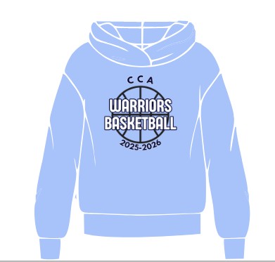 2025 CCA BASKETBALL HOODIE ORDER BY JAN 6