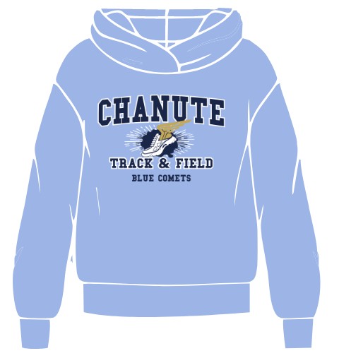 2026 MIDDLE SCHOOL TRACK HOODIE due March 19