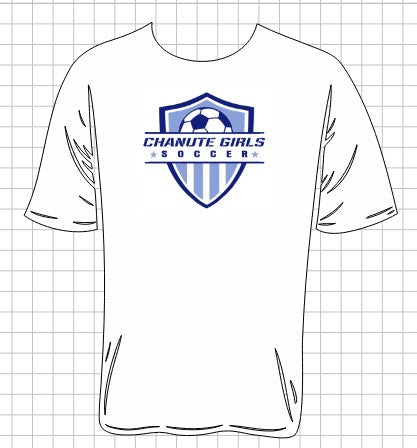 2026 Comets Girls Soccer 50/50 Tshirt  DUE MARCH 16