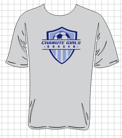 2026 Comets Girls Soccer 50/50 Tshirt  DUE MARCH 16