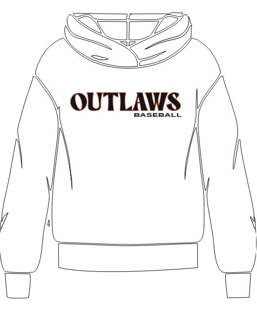 OUTLAWS, WHITE HOODIE