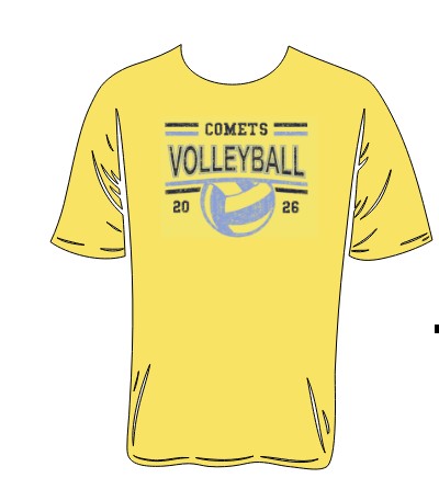 2026 CHS VOLLEYBALL 50/50 TSHIRT