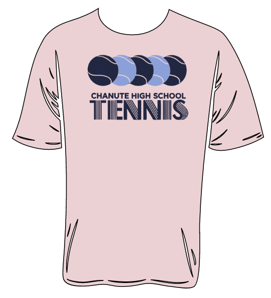 2026 CHS TENNIS 50/50 TSHIRT