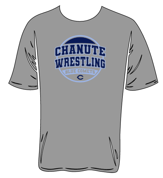 2026 MIDDLE SCHOOL WRESTLING 50/50 TSHIRT