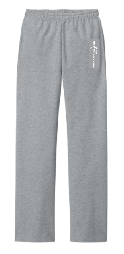 CCA BASKETBALL JERZEE OPEN BOTTOM PANTS WITH POCKETS