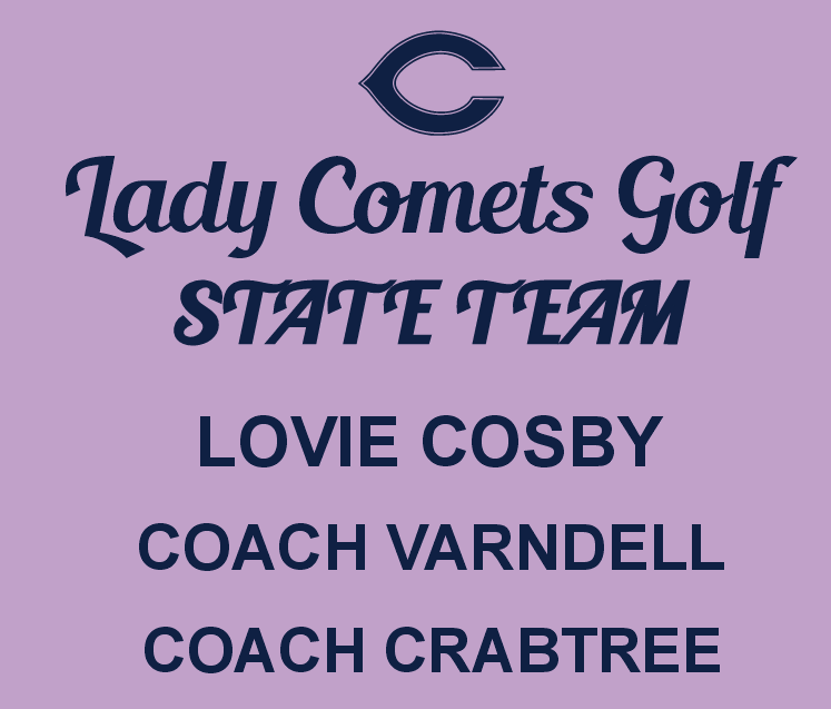*2026 CHS GIRLS STATE GOLF TSHIRT