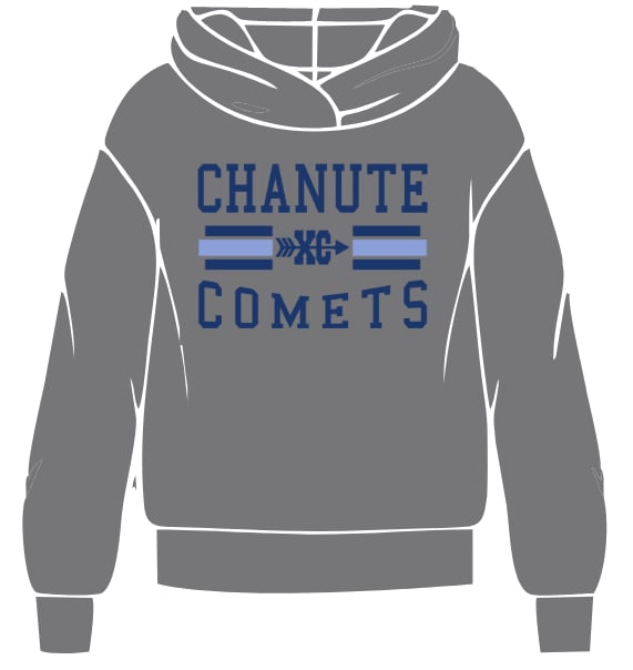 2025 CMS Cross County GRAPHITE GREY Hoodie