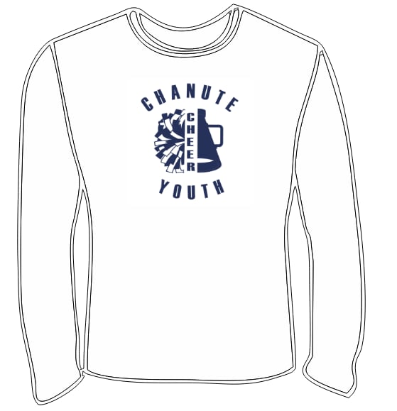 2025 CHANUTE YOUTH CHEER Long Sleeve T-Shirt