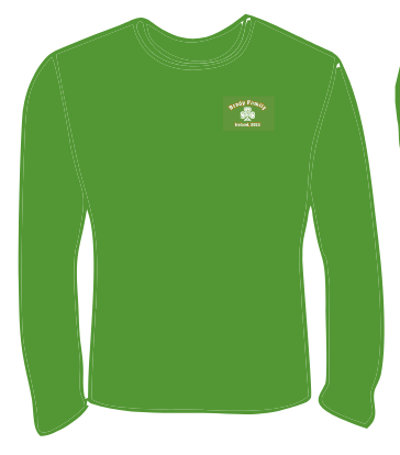 *Brady Family 2025 Gildan Long Sleeve  Irish Green or Ash Grey